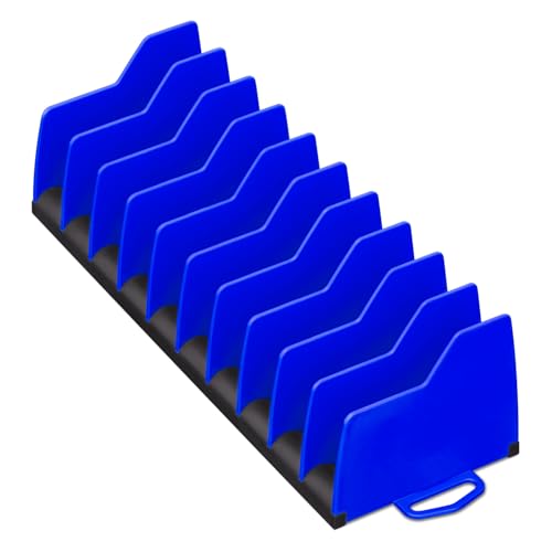 Ernst Manufacturing 5503 No-Slip 10 Tool Plier Pro® - Blue - color: Blue