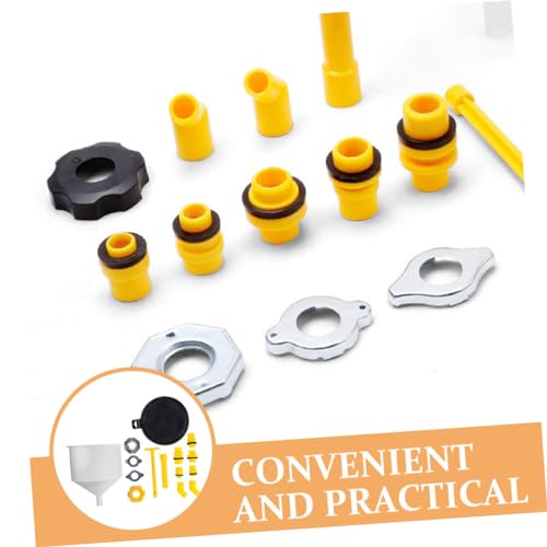 Radiator Funnel Kit Automotive Coolant Filling with Elbows for and Refills for Engine Flush and Coolant Transfer