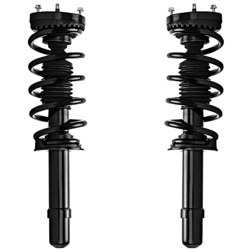 Detroit Axle - AWD 4pc Front Struts Kit for 2012-2023 Chrysler 300 Dodge Charger [3.6L], Struts & Coil Spring Sway Bars Replacement Suspension Kit - size: 4QS47186/Sway Kit