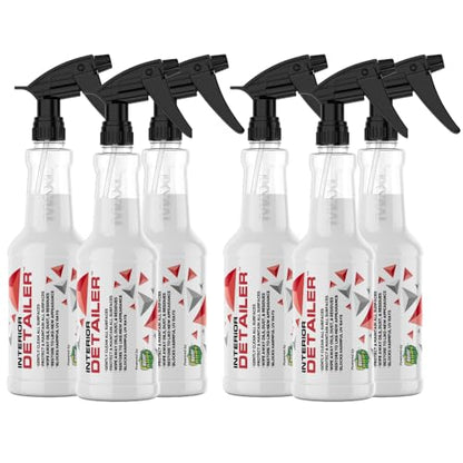 MAXL® Interior Car Cleaner Detailer Spray, NeverDust® Technology, 6 x 20 oz | Repels Dust, Wipes Oil, Residue with Matte Finish for Leather, Dash, Trim & Screens, Safe on All Surfaces - size: 20 Fl Oz (Pack of 6)
