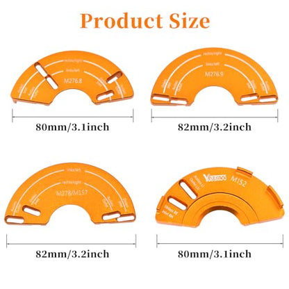 Camshaft Adjuster Tool Kit 4 Pcs, Compatible with Benz M152, M276.8, M276.9, M278/M157, Engine Tools, Timing Belt Tools - size: for M152 M276.8 M276.9 M278/M157