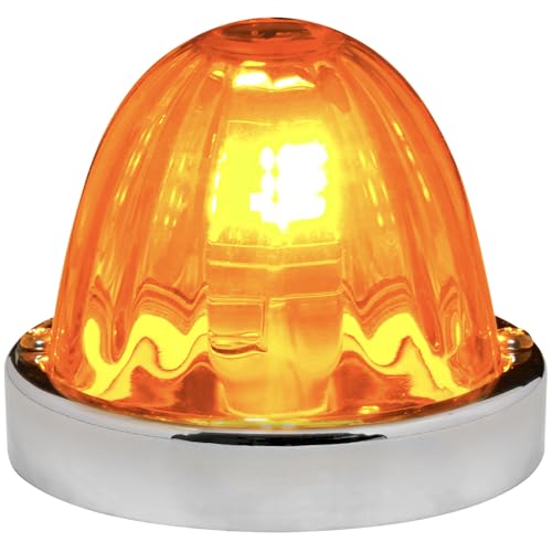 GG Grand General 92425 Dark Amber Watermelon Plus Glass Lens Kit for 1157 Bulb (Bulb not Included) - color: Dark Amber, style: 1157 Bulb Base