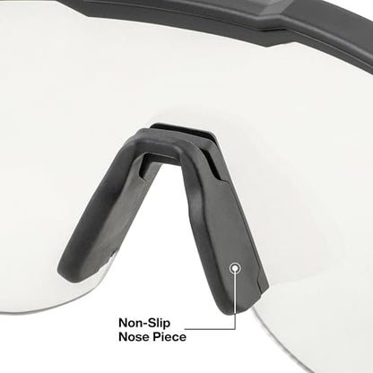 KLEIN TOOLS Blade Safety Glasses, ANSI Z87.1+, Anti-Fog/Scratch-Resistant,99.9% UV Protection, Class-1 Clarity Lens - color: Clear