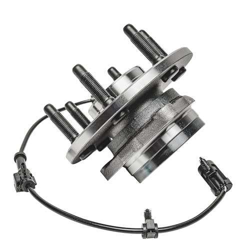 Detroit Axle - 4WD 2 Front Wheel Bearing Hubs for 1999-2006 Chevrolet Silverado 1500 GMC Sierra 1500 Avalanche Yukon XL Suburban 1500 Tahoe Cadillac Escalade EXT ESV, Wheel Hub and Bearings Assembly - style: 2W2800204/Pair