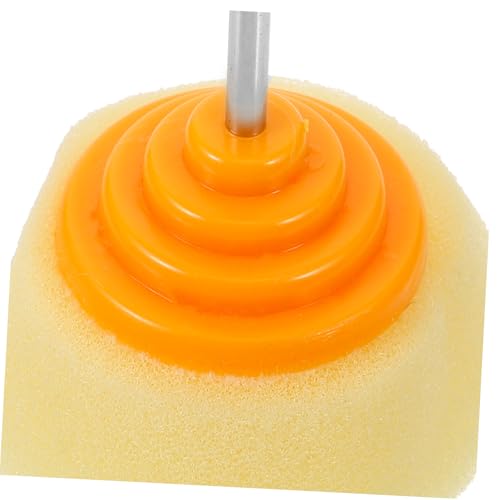 PRETYZOOM 2pcs Car Polisher Sponge Pads Cone-Shaped Buffing Wheel for Polishing and Waxing Automotive Detailing Tool for Cars Motorcycles and Boats