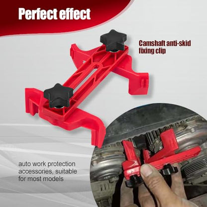 Engine Timing Tool, Camshaft Locking Tool, Engine Camshaft Alignment Timing Tool Kit, Camshaft Sprocket Clamp Kit, Car Main Cam Timing Sprocket Gear Locking Tool Set Suitable for Most Car