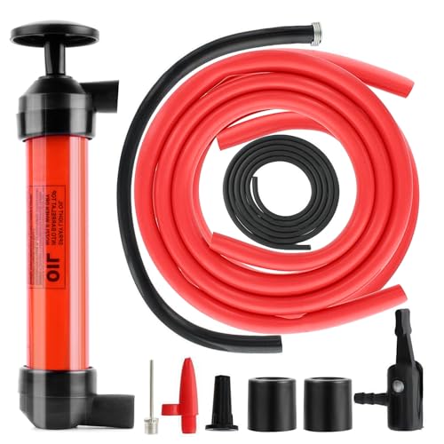 Siphon Pump for Gasoline, Fluid Transfer Pump Automotive, RV Antifreeze Pump Kit, Oil Transfer Pump, Hand Pump Siphon, Manual Fuel Transfer Pump