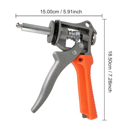 CXGS Paintless Dent Repair Kit Car Flat Hole Pliers Dent Remover Tool Auto Body Pliers Dent Puller - color: Orange- Flat Hole Pliers