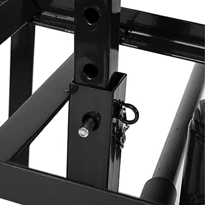 BLVD-LPF OBEY YOUR LUXURY 2 Pack Hydraulic Car Ramps 10000lbs 5T 11000lbs Low Profile Car Lift Service Ramps Truck Trailer Garage, Height Hydraulic Vehicle Ramps (Black)