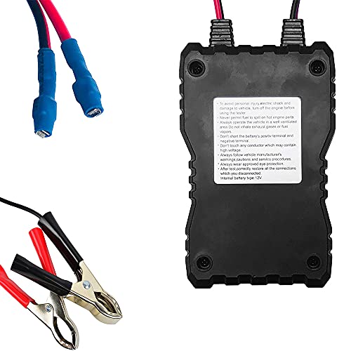 MACHSWON Powerful Fuel System 12V Scan Tool Fuel Injector Tester + Adapter Test Stuck & Adapter DIY Cleaning Tool Kit Set 12V Fuel Injector Tester 4 Plus Modes