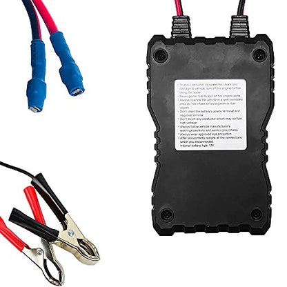MACHSWON Powerful Fuel System 12V Scan Tool Fuel Injector Tester + Adapter Test Stuck & Adapter DIY Cleaning Tool Kit Set 12V Fuel Injector Tester 4 Plus Modes