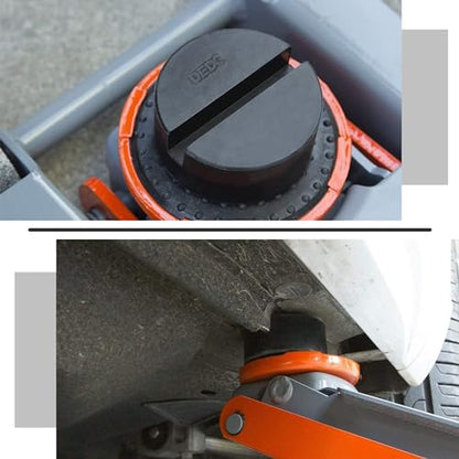 DEDC Floor Jack Pad Universal Jack Stand Rubber Pinch Protector Car Adapter 2 Pack, Oil Change Mush Haves, Change Tire Repair Tires Oil Must Have, for Car SUV Truck Pickup Sedan MPV Wagon
