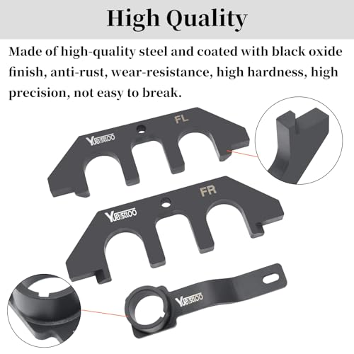 3Pcs Camshaft Alignment Holding Timing Tool & Crankshaft Positioning Tool | Compatible with Ford F150 Mustang 5.0 Coyote V8 Engine 2010-2017, Compatible with Gen 1 & Gen 2 5.0 Coyote Engine - color: 2010-2017, size: 3 PCS