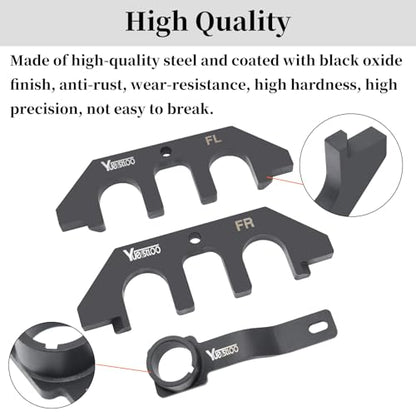 3Pcs Camshaft Alignment Holding Timing Tool & Crankshaft Positioning Tool | Compatible with Ford F150 Mustang 5.0 Coyote V8 Engine 2010-2017, Compatible with Gen 1 & Gen 2 5.0 Coyote Engine - color: 2010-2017, size: 3 PCS