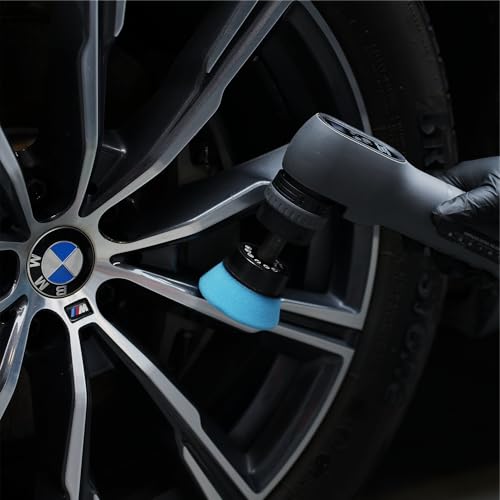 SPTA Blue T60 Moderate-Cut Foam Polishing Pads, 5Pcs 2inch/50mm Sponge Polishing Buffing Pads, Car Foam Detail Polishing Pad Kit for Car Detail Polishing, Small Area Polishing -FPTSS2B - color: 5Pcs Blue T60 Moderate-Cut Pad, size: 2 Inch (50mm)