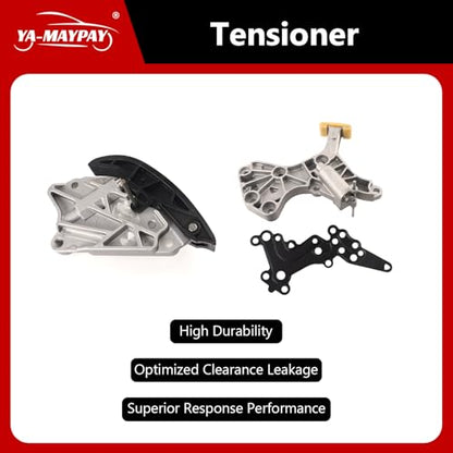 8PCS Engine Timing Chain Kit W/Tensioner & Guide Compatible with Volkswagen 2007-2019 Beetle,2012-2022 Passat,2007-2018 Jetta,2009-2014 Golf 2.5L OE#07K109158B 07K109231A 07K109469G
