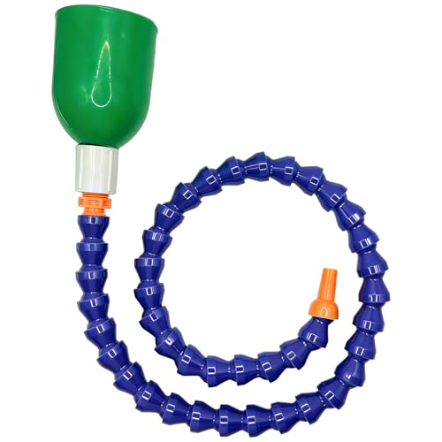 36" Bendable Long Funnel Flexible Funnel for Engine Oil Transmission Fluid | bendable hose funnel with wide spill-proof mouth, oil-resistant plastic for car engine oil, coolant & transmission fluid