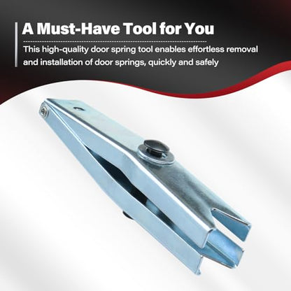 Door Hinge Spring Compressor Tool Compatible with 1/2 Inch Wrenches | Fit for GM Vehicles and Light Trucks, Easy Installation of Auto Door Springs