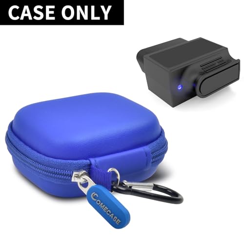 Car and Auto Mini Carry Case Compatible with BlueDriver Bluetooth Pro/Pro Next Gen OBDII OBD2 Scan Tool Monitor for iPhone & Android -Bag Only (Dark Blue) - color: Dark Blue