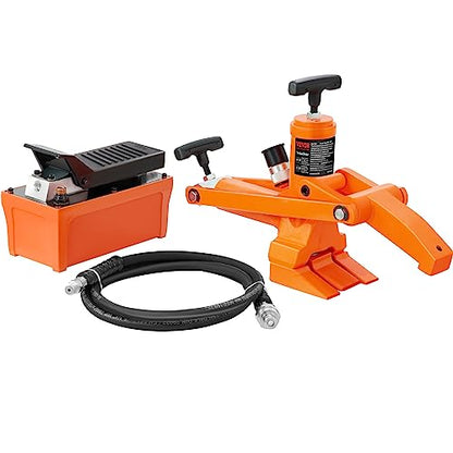 VEVOR Hydraulic Bead Breaker, 10000 PSI Tire Bead Breaker with Metal Foot Pump, Heavy-Duty Steel Bead Breaker Tool for Tractors, Trucks, Buses, Lawn Mowers, ATVs | Heavy-Duty Steel Bead Breaker Tool, 6 Pounds Load Capacity for Tractors, Trucks, Buses, Law