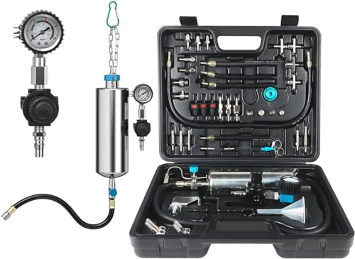 Fuel Injector Cleaner Kit, Non-Dismantle Fuel Injection System Cleaner Tester 1L 150PSI Fuel Injector System Cleaning Machine Tool Catalytic System Cleaner Converter Cleaner for Gasoline Cars Vehicle - size: Fuel Injector