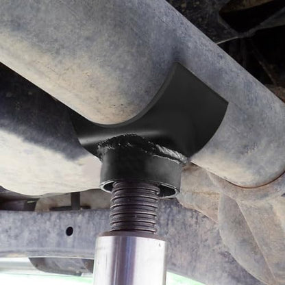 RYANSTAR RACING 3" Lifting Axle Saddle Axle Adapter Compatible with Hydraulic Jack Bottle Jack Floor Jack Made of Stell Black - size: 3" Adapter
