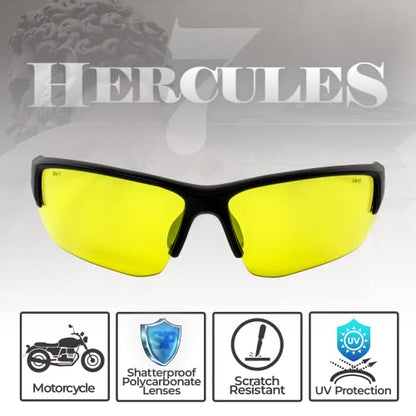 Global Vision Men's Herc7bkcl - color: Yellow