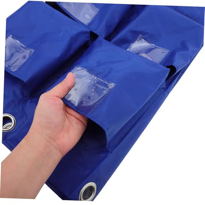 Janitorial Cleaning Bag Car Detailing Bag Organizer Strong Cleaning Trolley - color: Blue