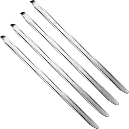 Zonon 4 Pcs 20 Inch Tire Spoons Iron Heavy Duty Tire Changing Tool Levers Bar Professional Changing Tool for Installing and Removing and Repairing Wheel for Cars Motorcycles Dirt Bike Lawn Mower Spoon - size: 20 Inch