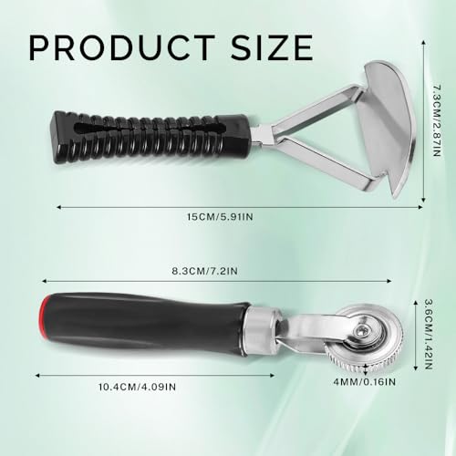 Tire Repair Patch Tools, Tires Repair Tools, Tungsten Steel Buffing Wheel & Tire Patch Roller Scraping Cutter Kit, Auto Accessories Portable Tire Buffer Tool for Car Truck Motorcycle