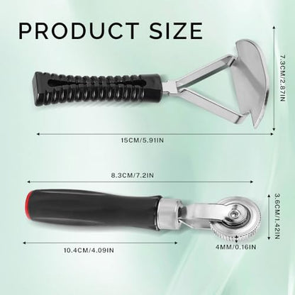 Tire Repair Patch Tools, Tires Repair Tools, Tungsten Steel Buffing Wheel & Tire Patch Roller Scraping Cutter Kit, Auto Accessories Portable Tire Buffer Tool for Car Truck Motorcycle