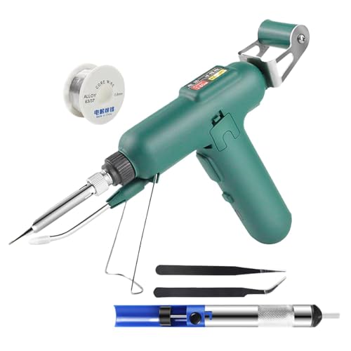 Portable Soldering Iron for Jewellery | Automatic Soldering Kit 80 W, Household Soldering Iron | for Beginners, Professionals, Hobbyists, Home, Studio, Garage, Workshop, Craft Room, Smartphone,
