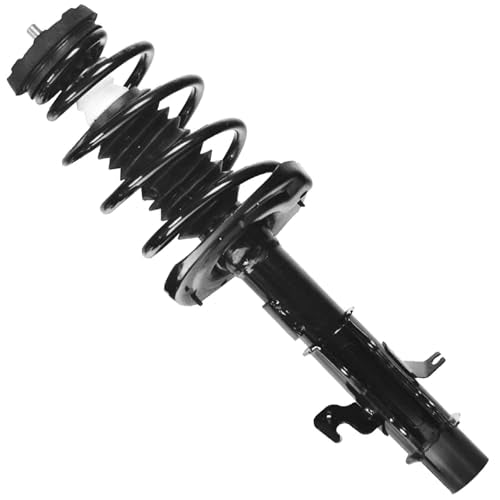 Detroit Axle - 6.2L Front Struts Lower Control Arms for 10-12 Chevrolet Camaro, Struts with Coil Spring Lower Rearward Control Arms Ball Joint Assembly 2010 2011 2012 Replacement Suspension Kit - size: 4CQ50679/Big Kit