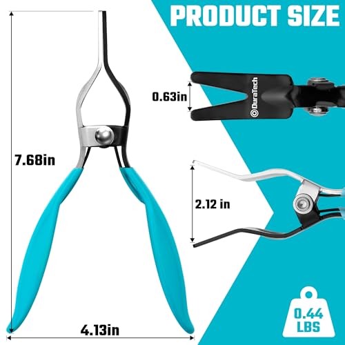 DURATECH Hose Removal Pliers, Automotive Hose Remover Pliers | Separate Fuel and Vacuum line Tubes, Radiator, Water and Gas Lines, Marine, Oil, Vehicle Hose Pipes