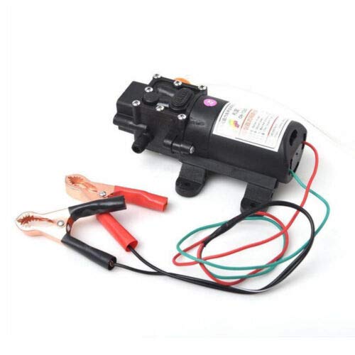 DC 12V Transfer Pump Extractor Suction Engine Oil Fluid, Oil Extractor Scavenge Suction Vacuum Transfer Change Pump 5L 60W Fuel Engine Oil Transfer Pump Kit