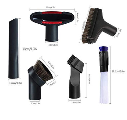 1 1/4 inch Vacuum Attachments Brushes for Shop Vac Accessories 1/4 inch 1 3/8 inch Vacuum Cleaner Accessories