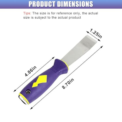 Wheel Weight Remover, Auto Tire Repair Tool with Non-Slip Grip for Removing Adhesive Stick-On Wheel Weights, Universal Tire Balancer Scraper for Most Vehicles (Scraper) - size: Scraper