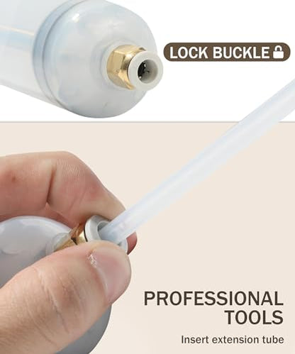 bylikeho Oil Extractor,Fluid Extractor,Car Accessories Auto Syringe Pump Automotive Fluid Syringe Pump Manual Suction Vacuum Fuel for Power Steering Transmission Gear Oil & Brake Fluid Transfers