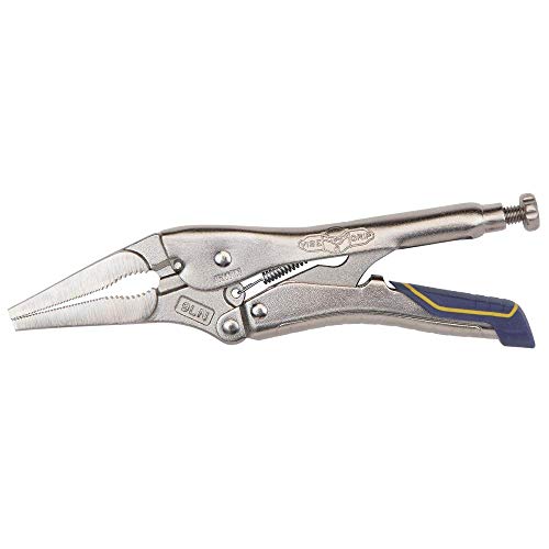 IRWIN VISE-GRIP Locking Pliers, Fast Release, Long Nose with Wire Cutter, 9-Inch (IRHT82582) (Pack of 5) - size: One Size (Pack of 5)