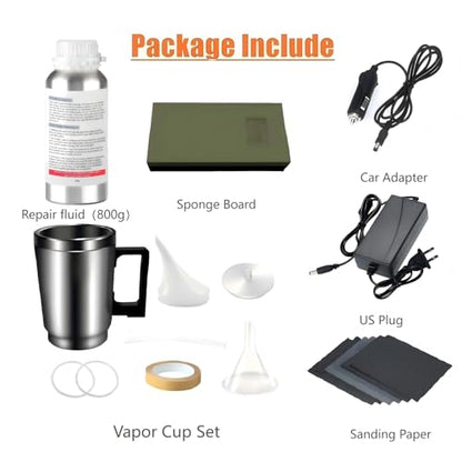 800g Headlight Restoration Kit,Car Headlight Glass Scratch Renovation Tool,Automobile Headlight Lens Polish Repair Tool with UV Block Coat to Remove Yellowing, Haze,Oxidation for Taillights,Foglights - size: XL