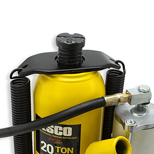 Pro Series 20 Ton Shorty Air Hydraulic Bottle Jack - style: 20 Ton - Shorty