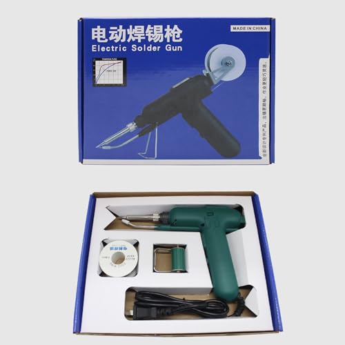 Soldering Iron Kit - Auto Feed Solder Welding Pen | 80W Rapid Heating Soldering Iron with Overheat Protection for Jewelry Making Electronics Repair Model Building