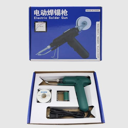 Soldering Iron Kit - Auto Feed Solder Welding Pen | 80W Rapid Heating Soldering Iron with Overheat Protection for Jewelry Making Electronics Repair Model Building