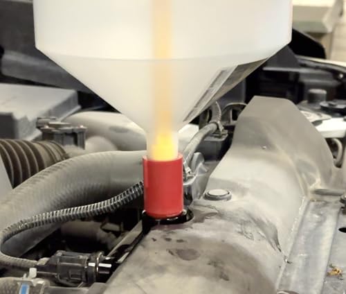 Lisle 24980 Spill-Free Coolant Funnel Kit, 19-Piece