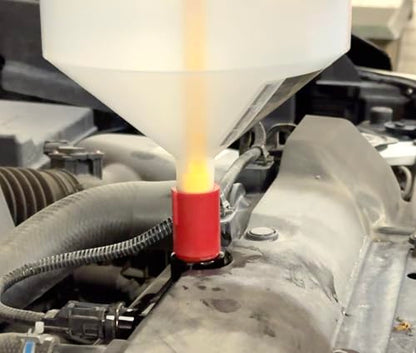 Lisle 24980 Spill-Free Coolant Funnel Kit, 19-Piece