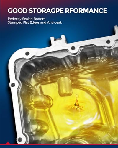 KAX 264-241 Engine Oil Pan Fit for Chrysler PT Cruiser 2001-2010, Dodge Neon 2.4L 2003-2005, Gasket not included - color: Engine oil pan, size: 264-241