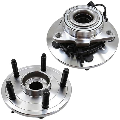 515126 Front Wheel Bearing Hub Assembly for Dodge Ram 1500 2009-2010, Ram 1500 2011 (2PCS) - size: 515126