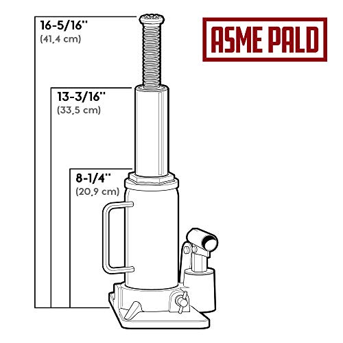 Alltrade 647501 Heavy Duty 12-Ton Bottle Jack - size: 12 Ton