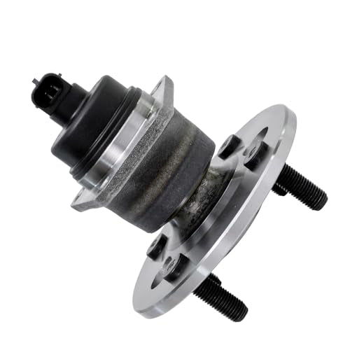 Detroit Axle - Rear Wheel Bearing Hub for Saturn 1991-2002 SC SC1 SC2 SL SL1 SL2 SW1 SW2 [with 4-Wheel ABS] Wheel Hub Bearing Assembly Replacement 2001 2000 1999 1998 1997 1996 1995 1994 1993 1992 - size: 512002/Single