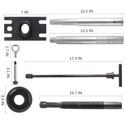 Gimbal Bearing Puller Installer & Engine Alignment Tool Set Compatible with MerCruiser Alpha One, MR, Bravo, OMC Cobra & Volvo Penta Sterndrives